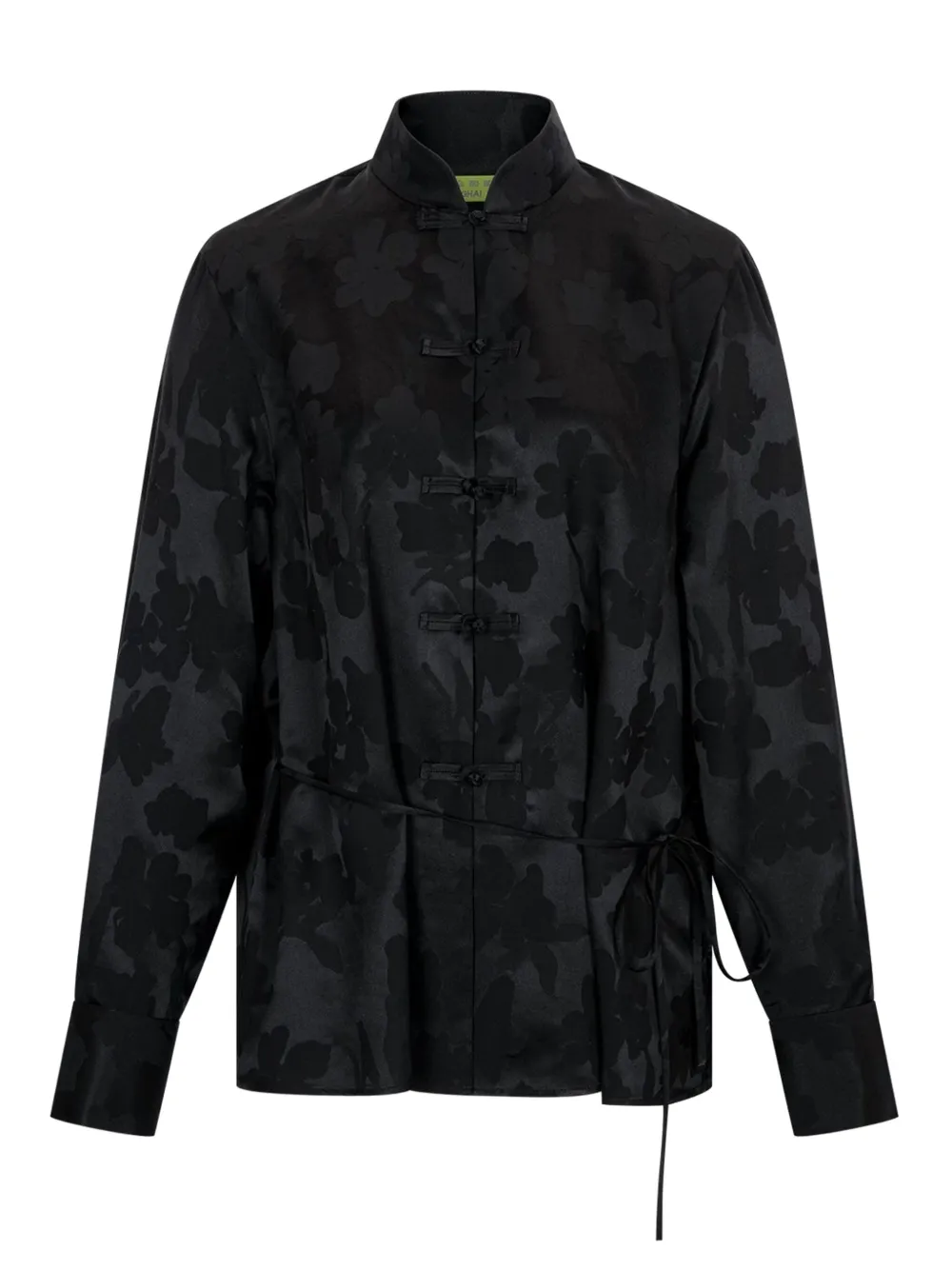 

Рубашка с камуфляжным принтом Shanghai Tang, черный