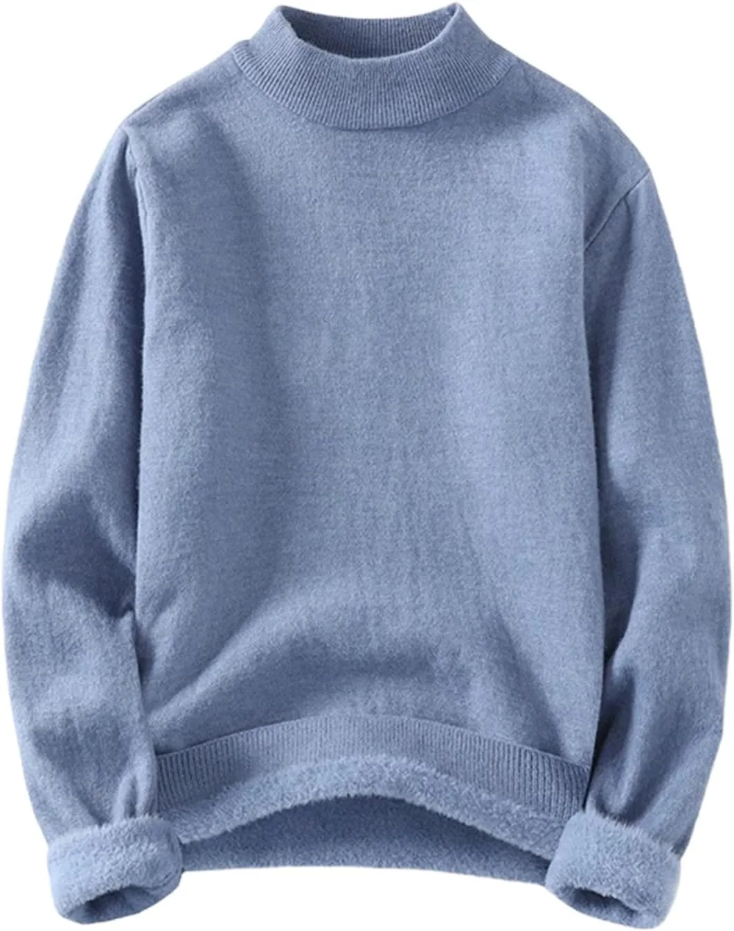 

Свитер мужской Fleece Lined Mock Neck, вязаный, с длинным рукавом Cambkatl