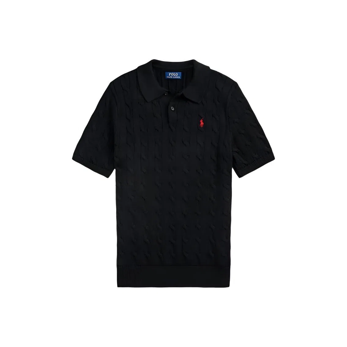 Поло мужское хлопковое Polo Ralph Lauren черное
