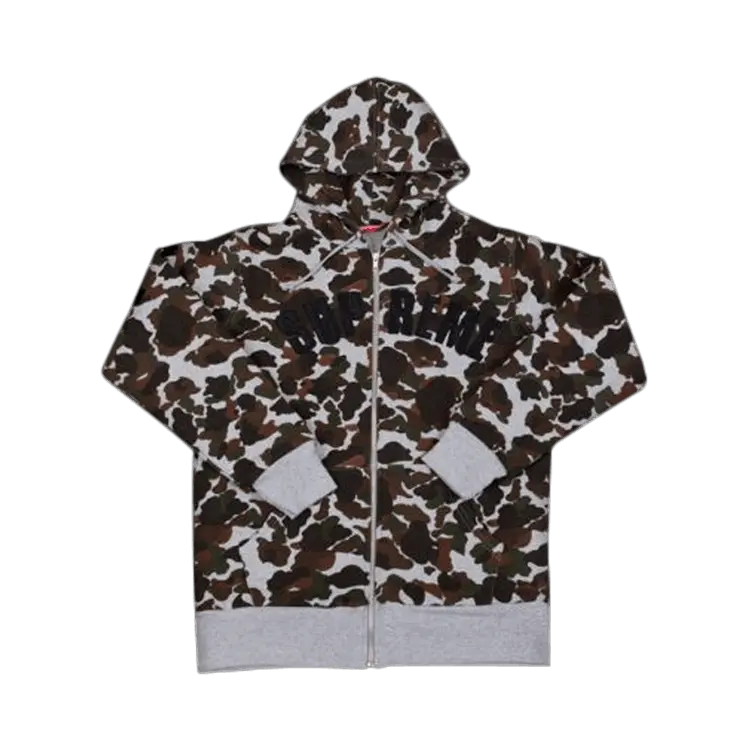 

Толстовка Supreme Arc Logo Thermal Zip Up, Camo