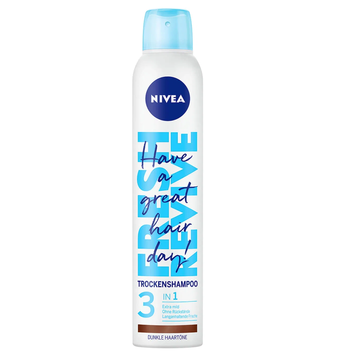 Сухой шампунь 3 в 1 Fresh Revive для темных волос от Nivea