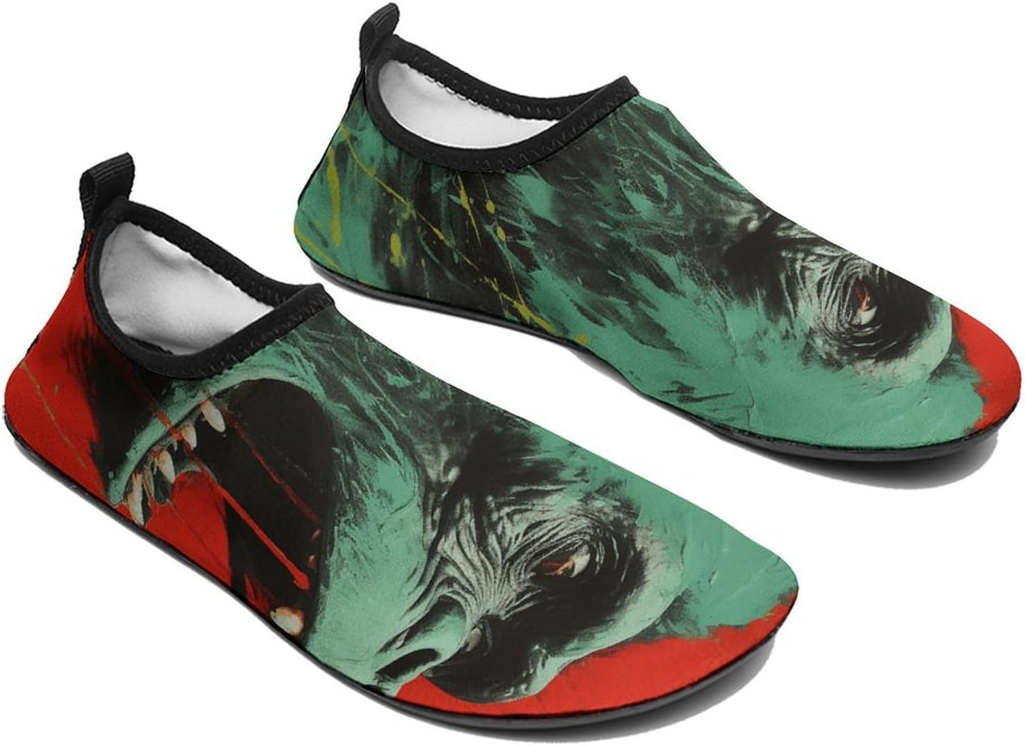 

Водные тапочки для женщин и мужчин, обувь для водных видов спорта, красные, Обезьяна Аватар, акваноски, быстро сохнущие пляжные туфли Lzqpoeas