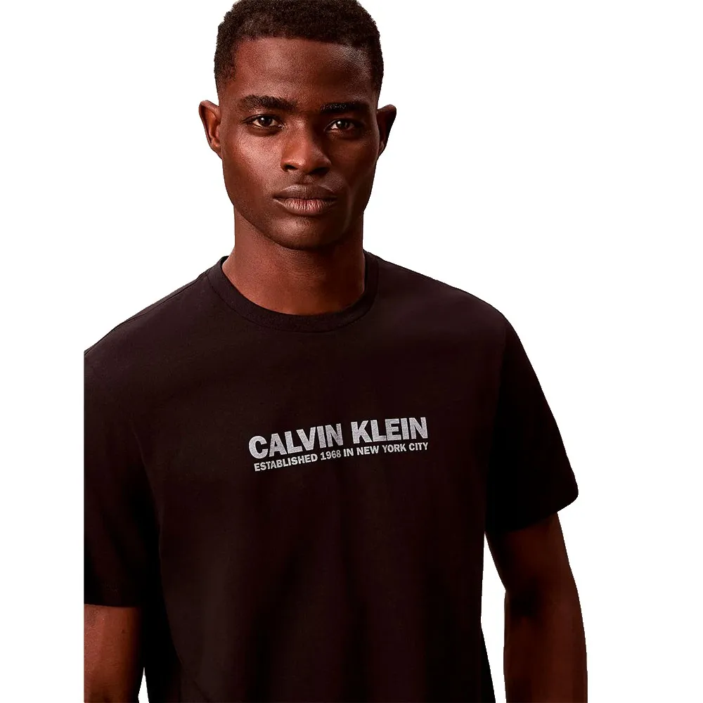 Футболка с коротким рукавом Calvin Klein 30S, коричневый — фото 4