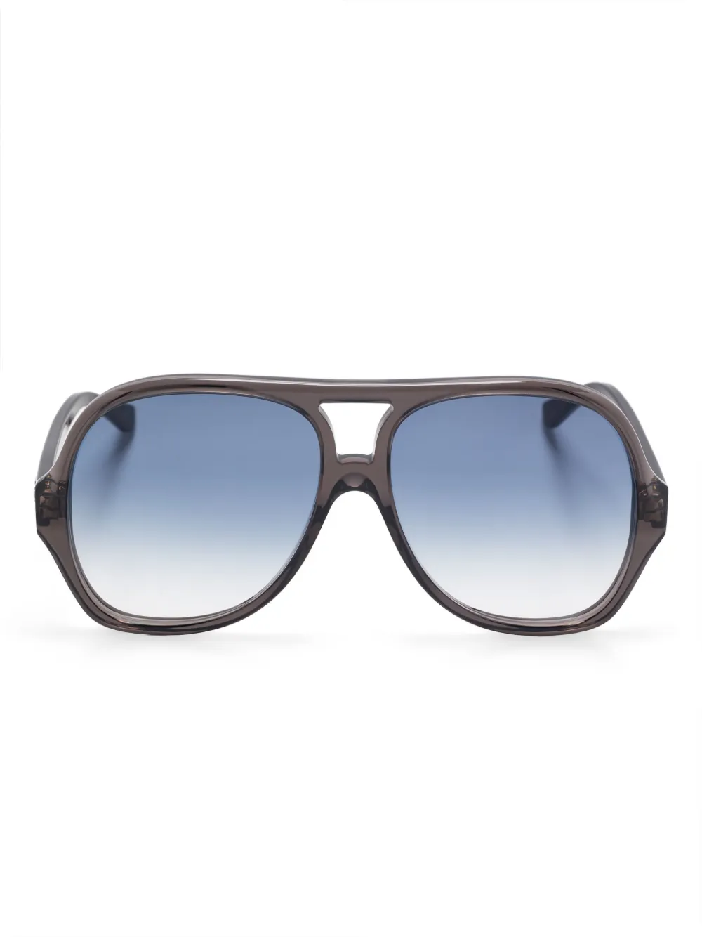 

Солнцезащитные очки-пилоты Chloé Eyewear, черный
