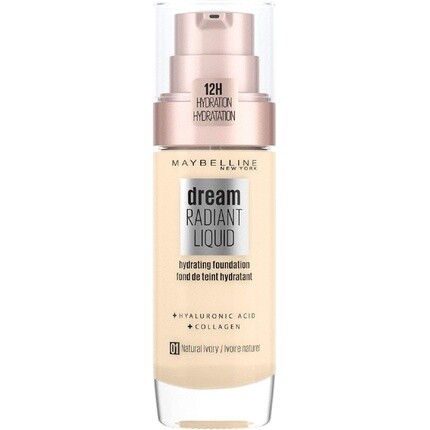 

Maybelline Dream Radiant Liquid Hydrating Foundation с гиалуроновой кислотой и коллагеном 30 мл Maybelline New York