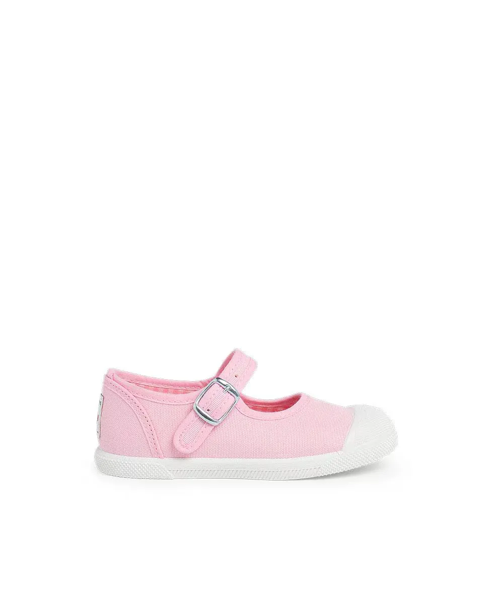 

Кеды Мэри Джейнс с пряжкой и носком Pisamonas, цвет Rosa