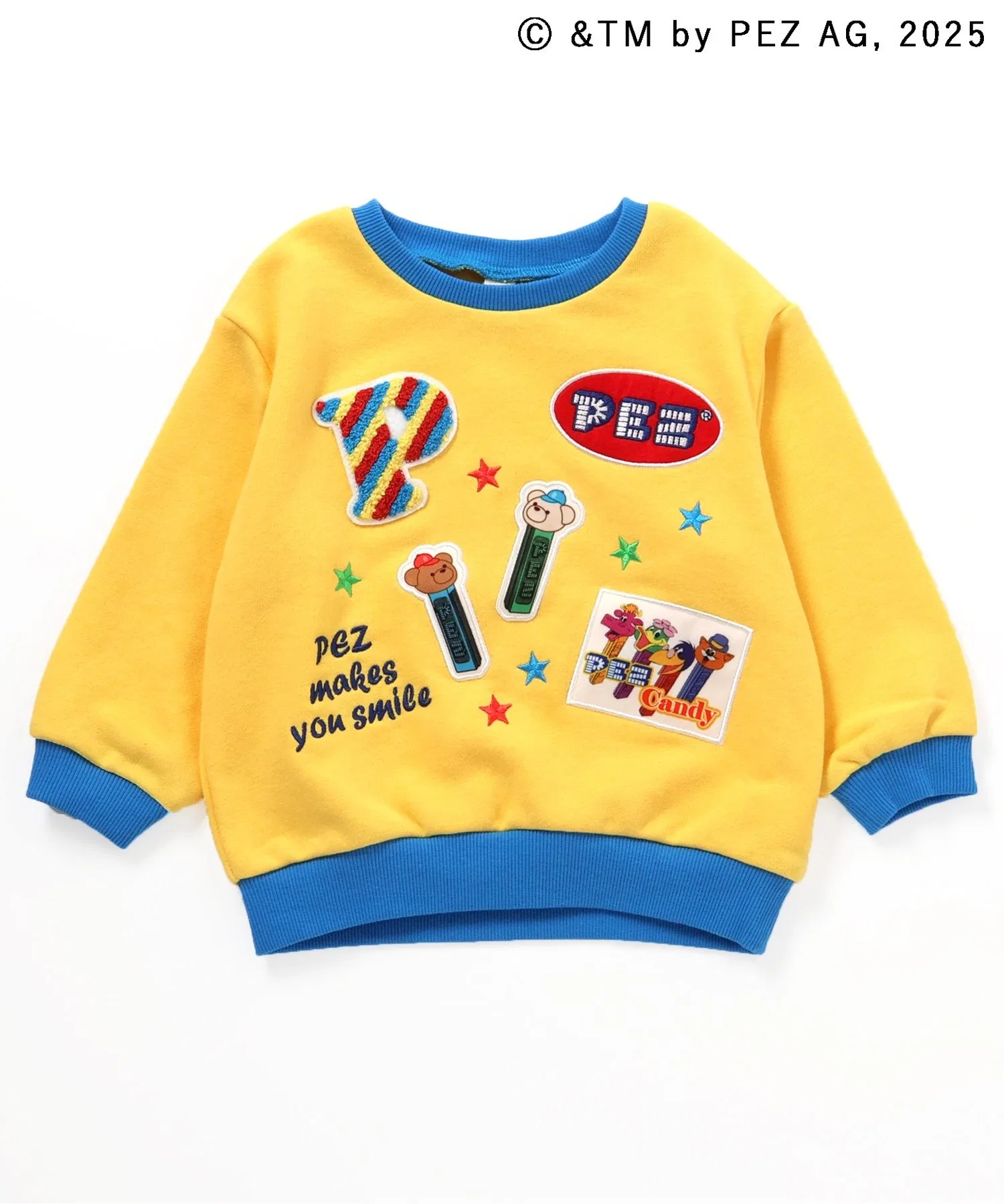 Эксклюзивная нашивка PEZ x tiny bear и вышитая толстовка с логотипом PEZ x, доступные только в интернете. — фото 4