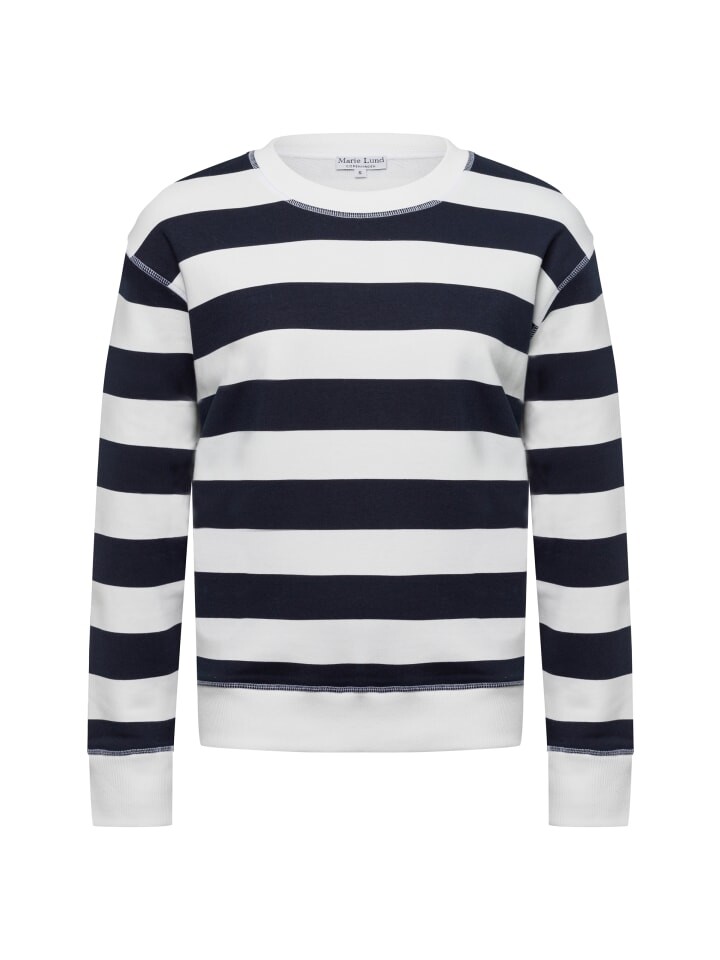 

Толстовка Marie Lund Sweatshirt, цвет ecru marine