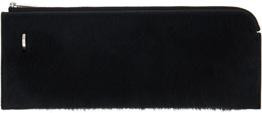 

Черный кошелек-приглашение Rick Owens, цвет Black