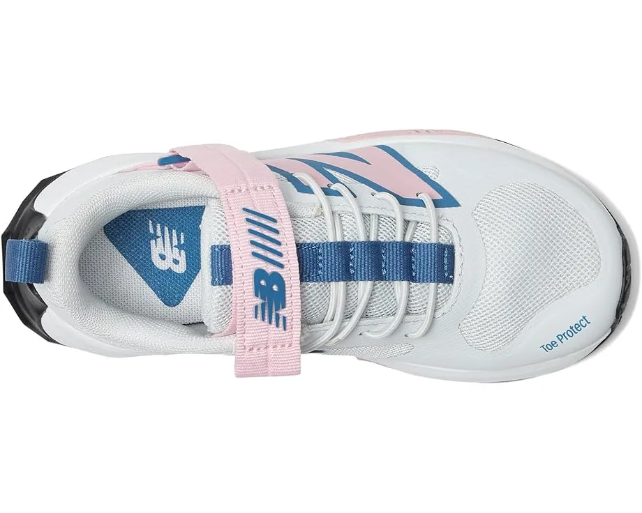 Кроссовки New Balance Kids Fuelcell Play v1 Hook-and-Loop (Little Kid), Quartz Grey/Rose Sugar/Sea Stone — фото 2