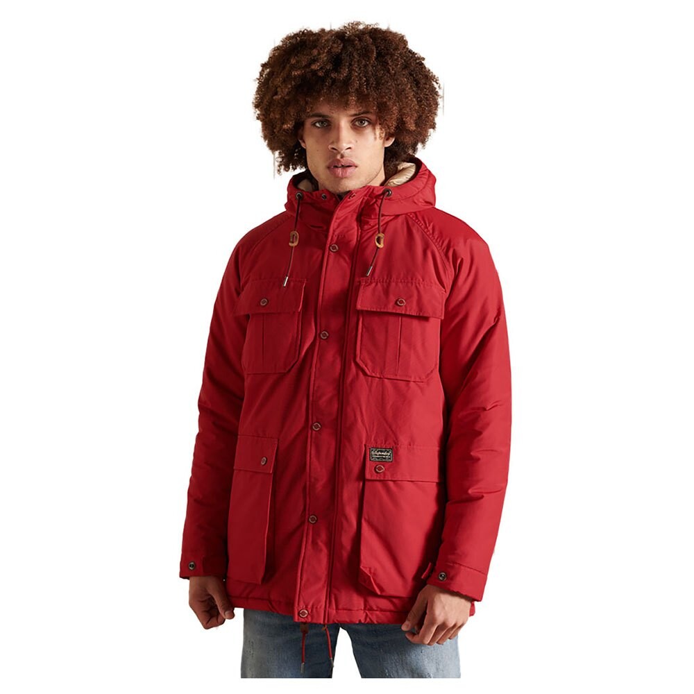 

Куртка Superdry Mountain Padded, красный