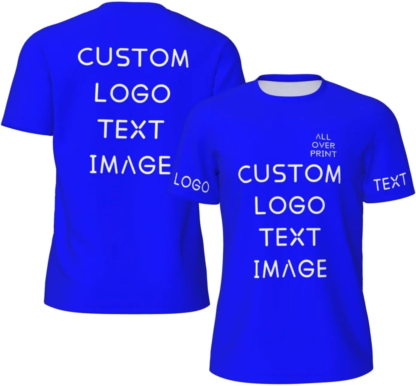 

Футболка Custom с логотипом и текстом