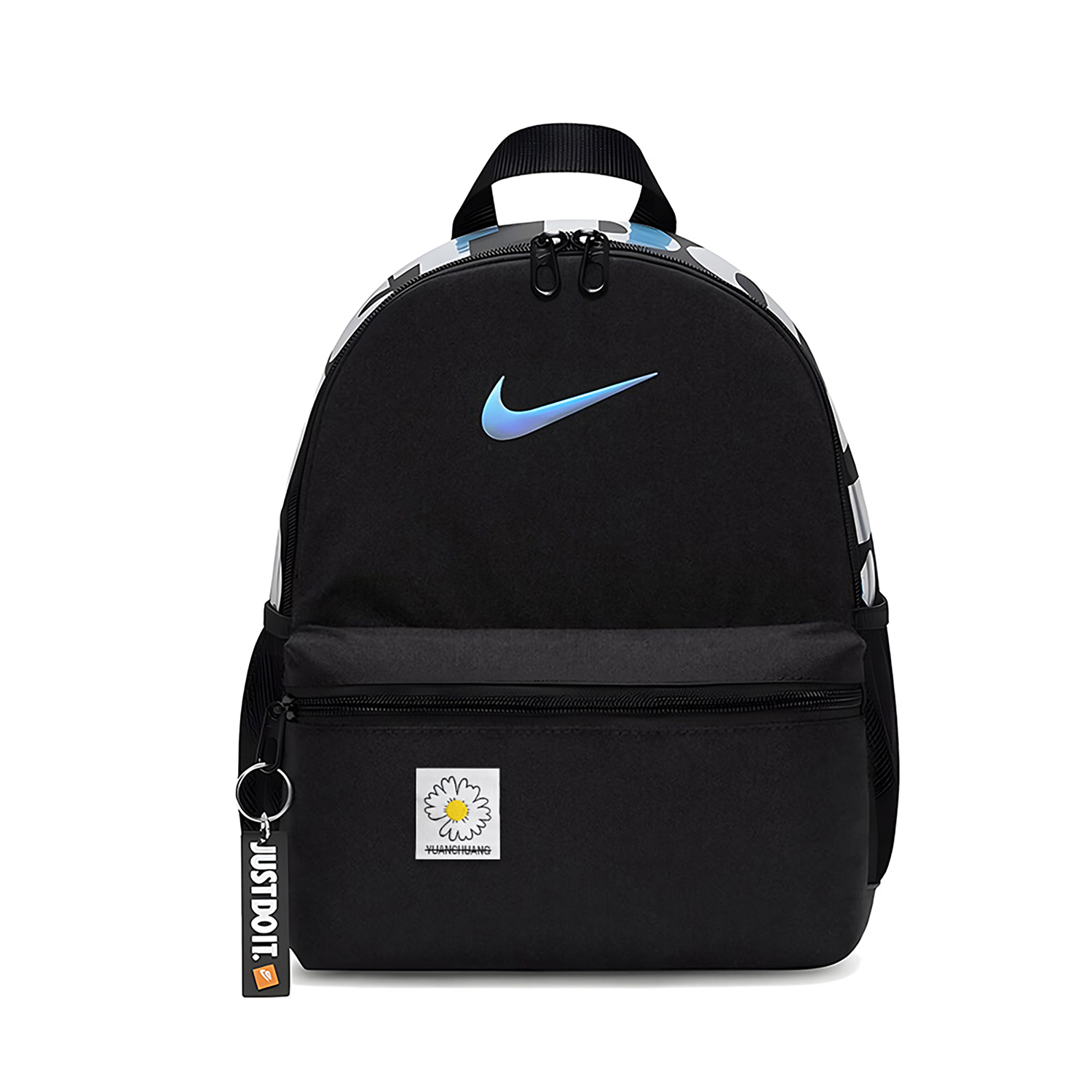

Nike Тканевый рюкзак малый унисекс черный, Flower and Season