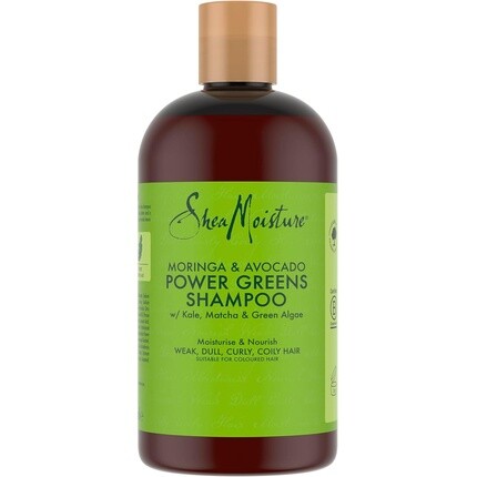 

SheaMoisture Шампунь Power Greens с морингой и авокадо 384 мл Shea Moisture