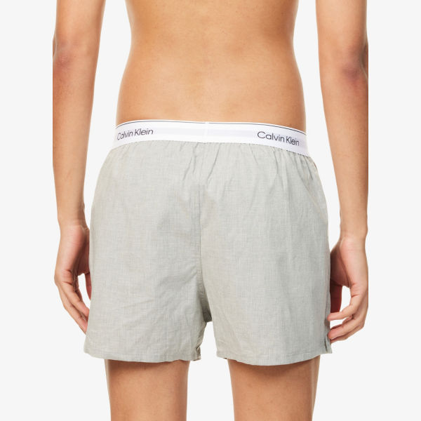 Набор трусов-боксеров Calvin Klein Icon из стрейч-хлопка 3 шт, черный — фото 3