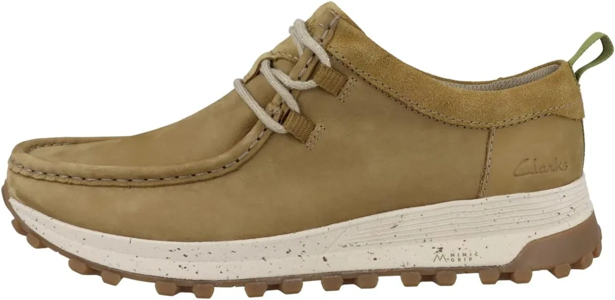 Мужские кроссовки Clarks ATL Trek Wally Sporty на шнуровке, Oakmoss Nubuck 26165680