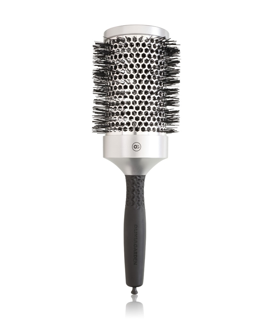 

Круглая кисть Olivia Garden Essential Blowout Classic 65/80 mm silver, 1 шт.