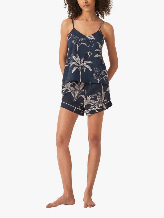 

Органический хлопковый комплект пижамы с ботаническим принтом "джунгли" myza