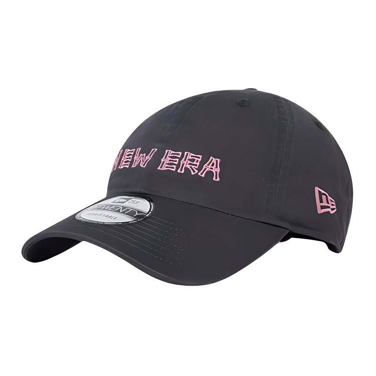 

New Era Хлопковая бейсболка унисекс серая, Black