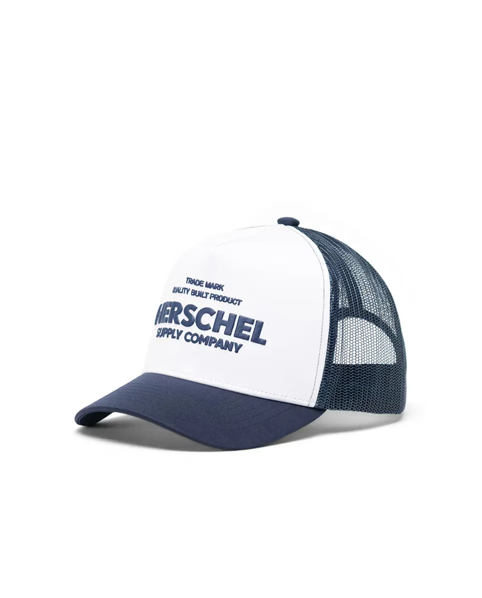 

Кепка Whaler Tall Mesh Shop в белом цвете Herschel, белый