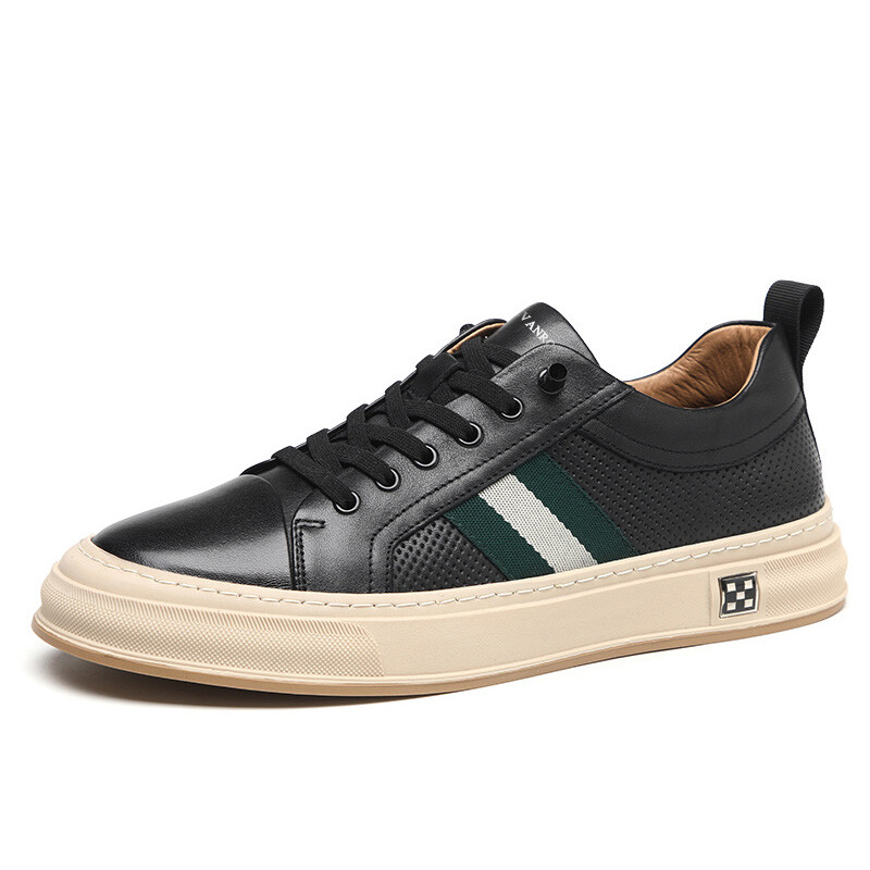 Кроссовки мужские Lifestyle Shoes Men Low-Top Devanro, цвет Ivory — фото 4