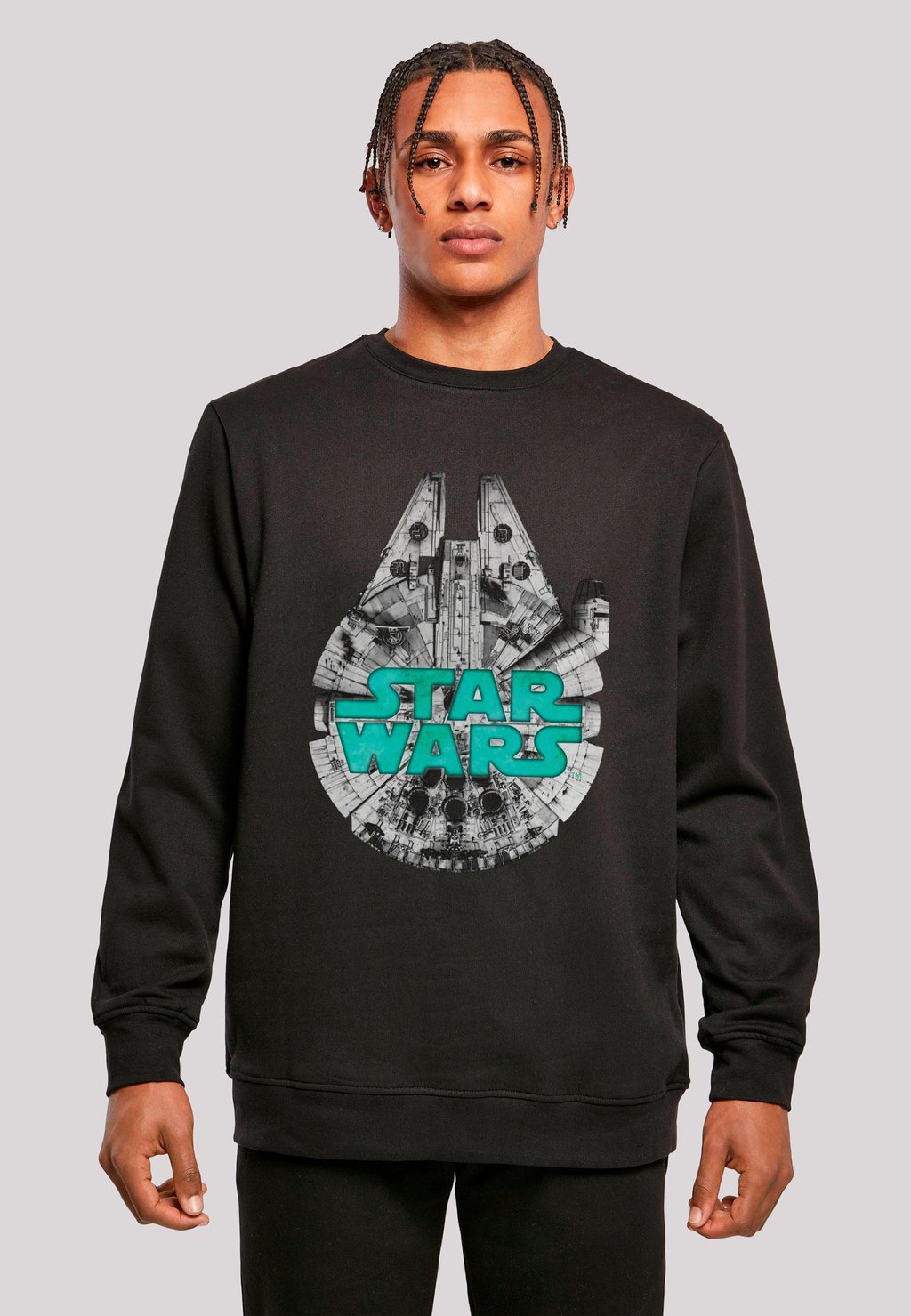 

Толстовка STAR WARS MILLENNIUM FALKE F4NT4STIC, черный