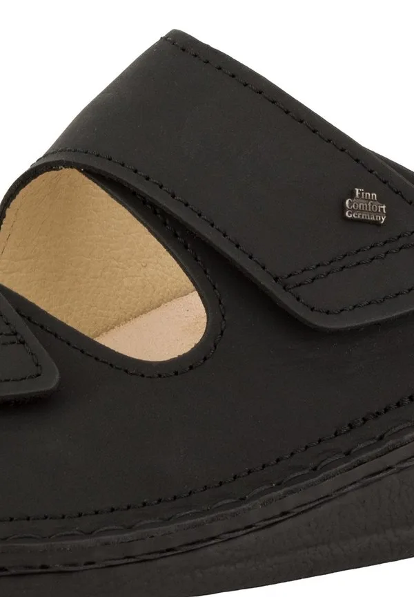 Финские комфортные мулы Finn Comfort, Schwarz — фото 4