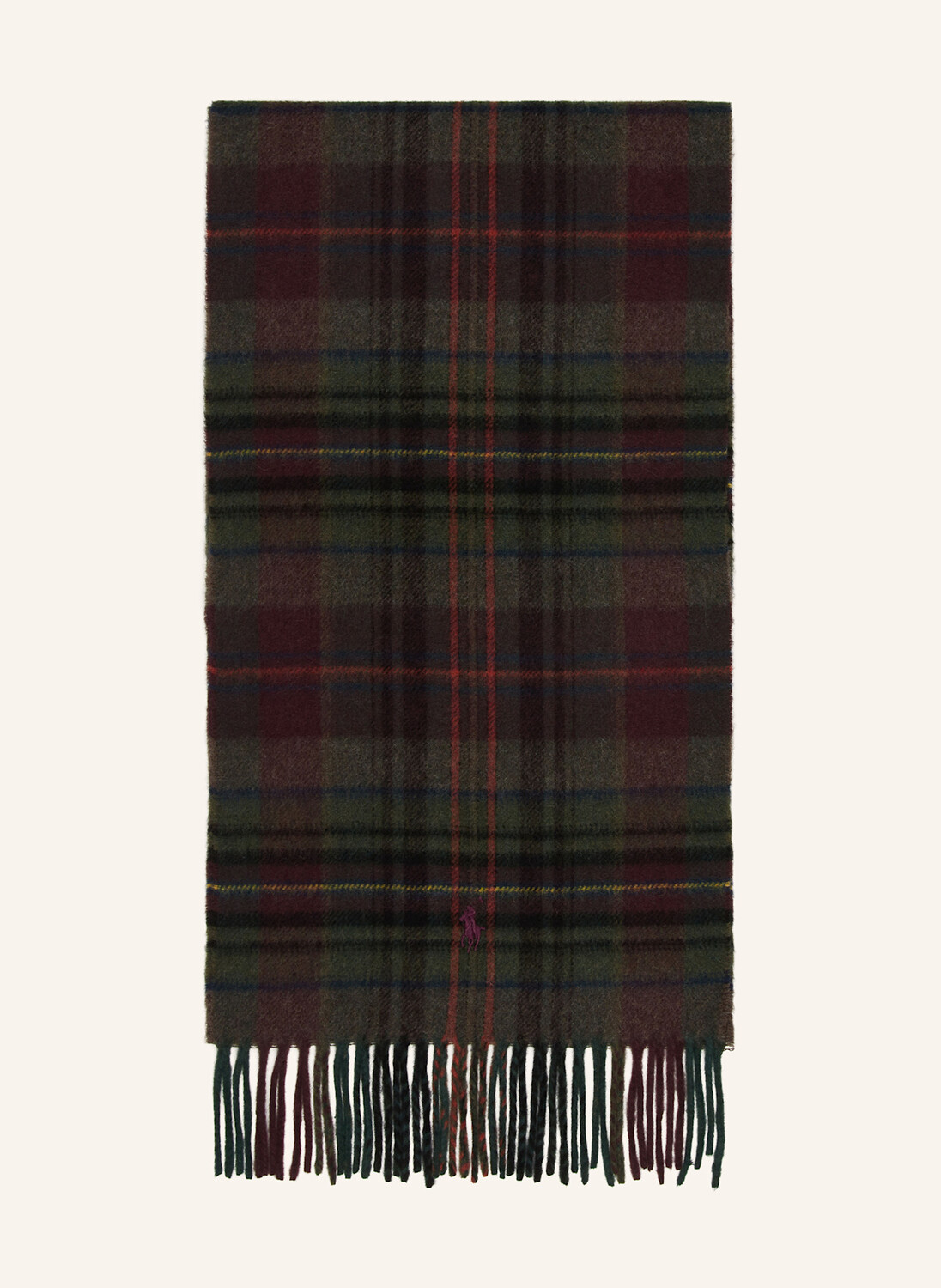 

Шарф Polo Ralph Lauren, зеленый