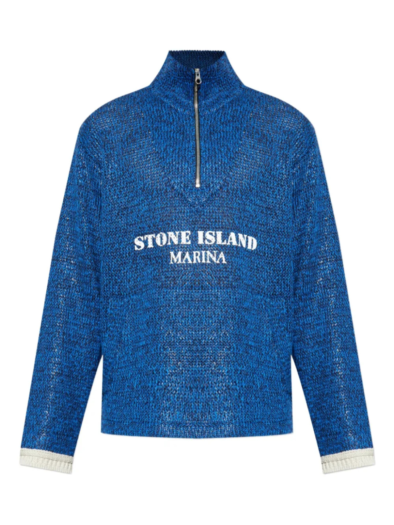 

Толстовка с вышитым логотипом Stone Island, синий