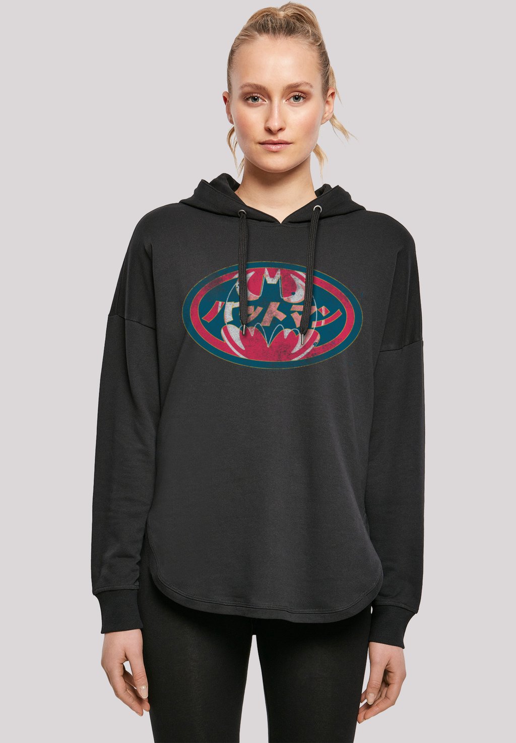

Толстовка DC COMICS BATMAN JAPANESE LOGO RED - Hoodie F4NT4STIC, черный
