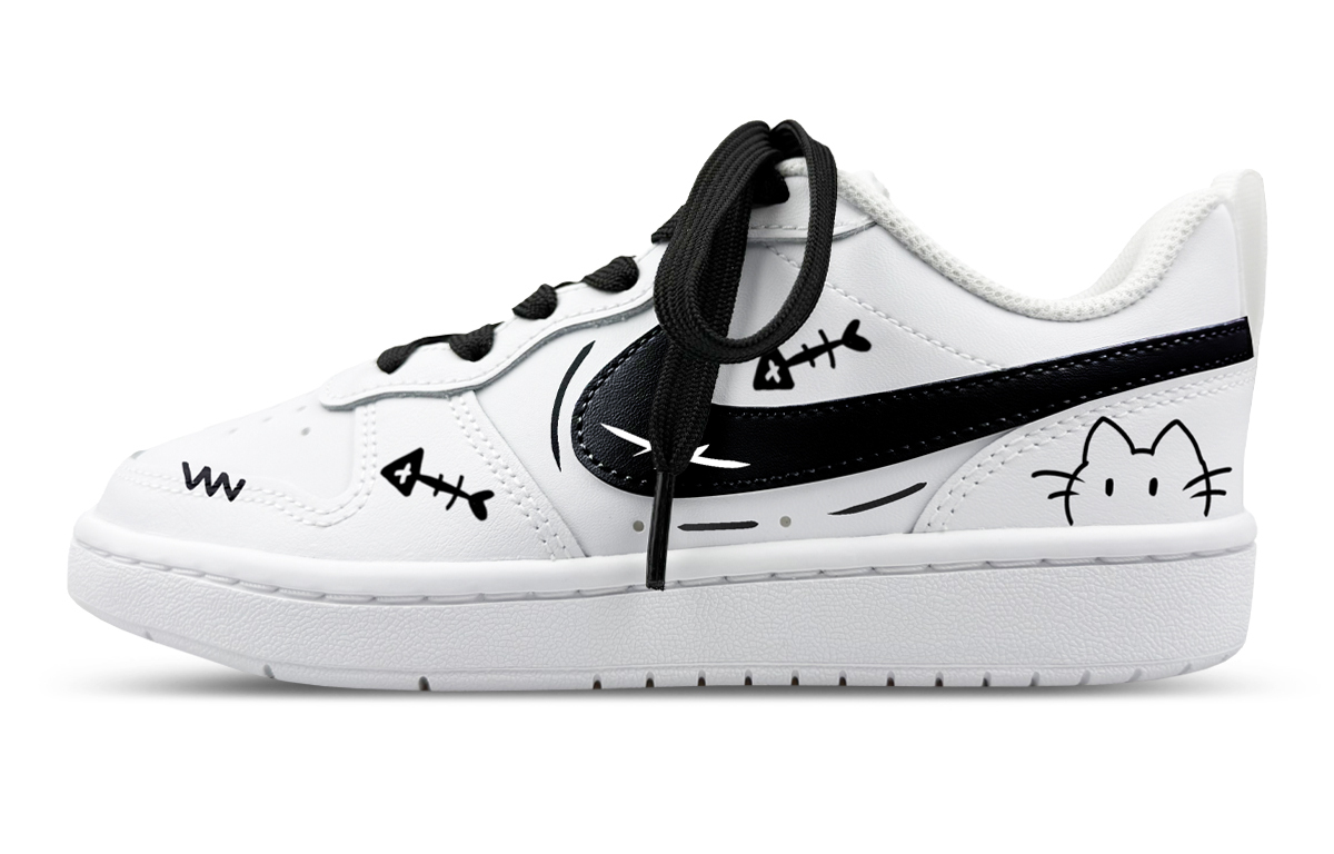 

Детские скейтерские кеды Court Borough Nike, Fishbone Cat