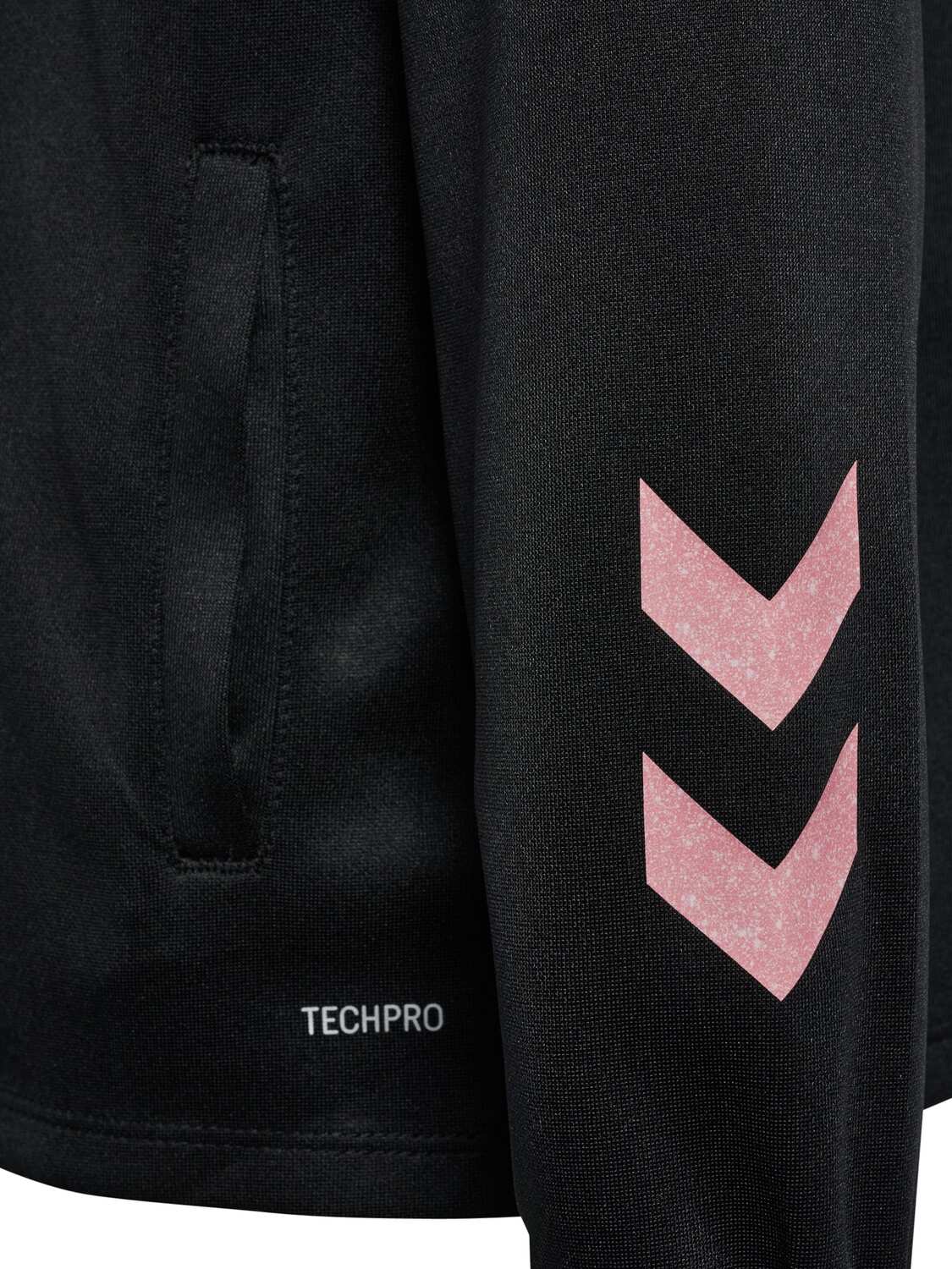 Hummel Спортивный худи на молнии в черном цвете — фото 4