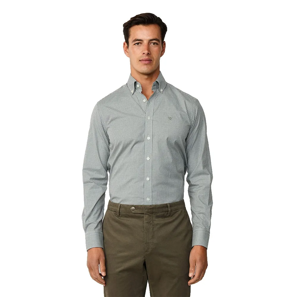 

Рубашка Hackett ESS Gingham, серый