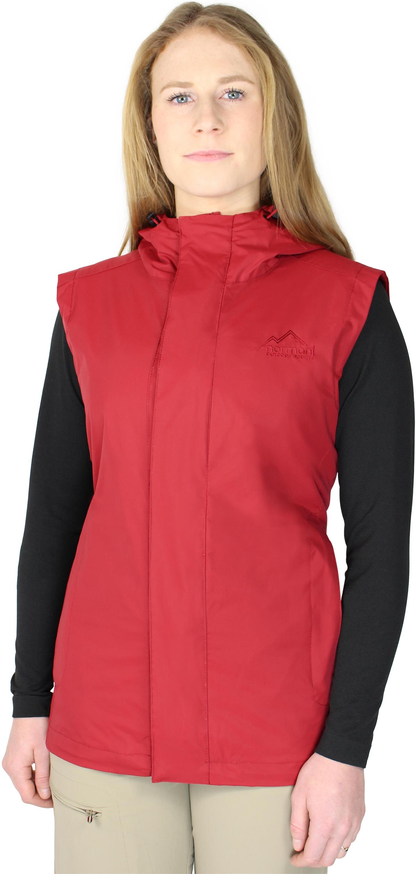 

Утепленный жилет Normani Outdoor Sports Damen Hardshellweste Kolumbus, красный