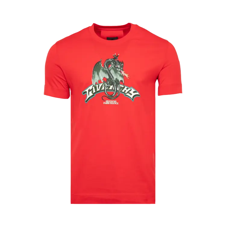

Футболка Givenchy Slim Fit 'Red', красный