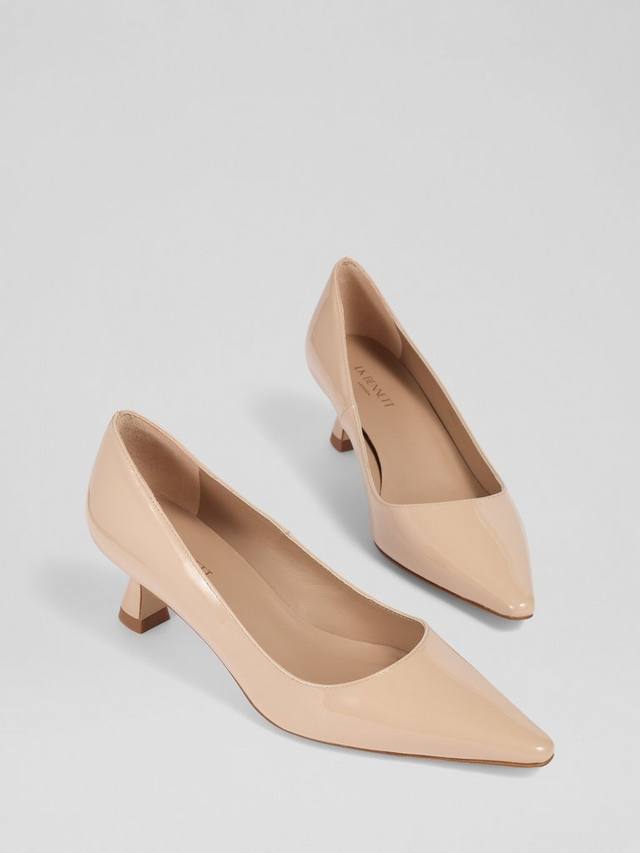 Avalina Patent Leather закрытые туфли-лодочки L.K.Bennett, Trench — фото 3
