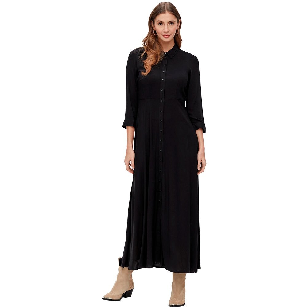 

Платье Yas Savanna Long Sleeve Shirt, черный