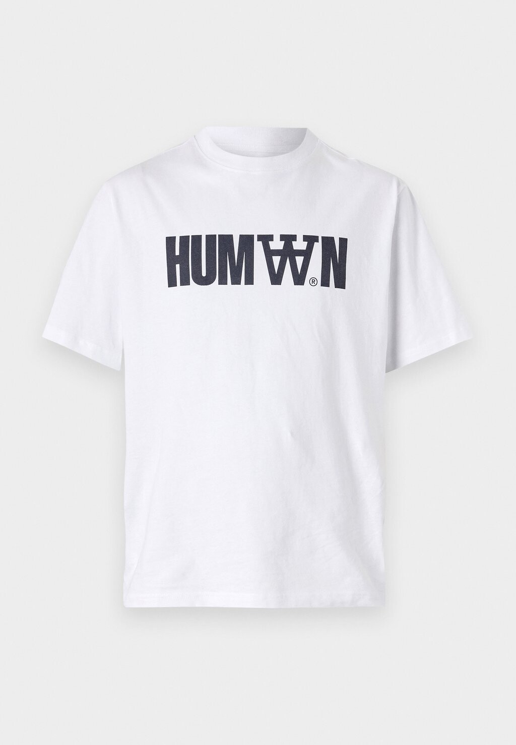 

Футболка с принтом ASA UNISEX Double A by Wood Wood, белый