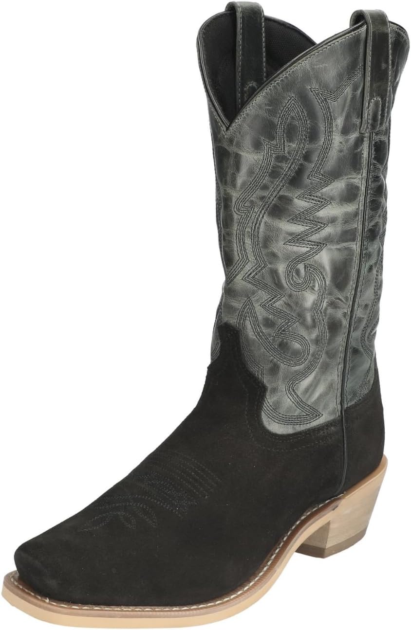 Мужские сапоги Smoky MTN Santafe из страусиной кожи Smoky Mountain Boots, черный — фото 3