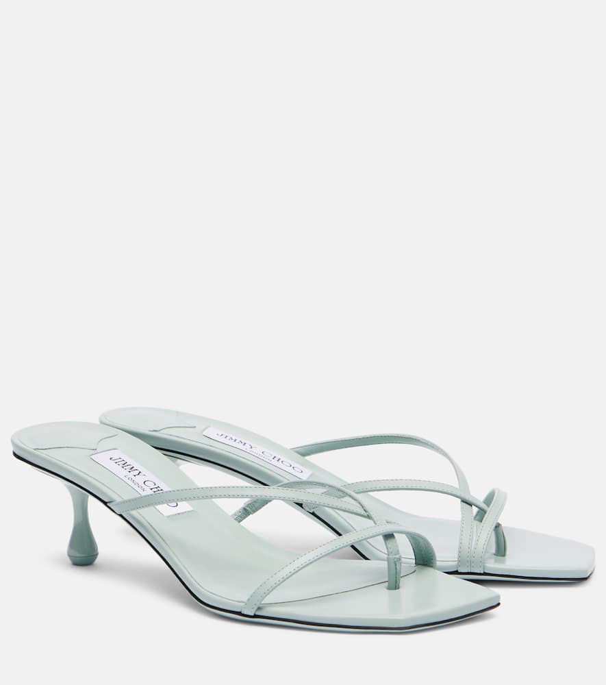 Etana 50 кожаные мюли Jimmy Choo, Light Verde