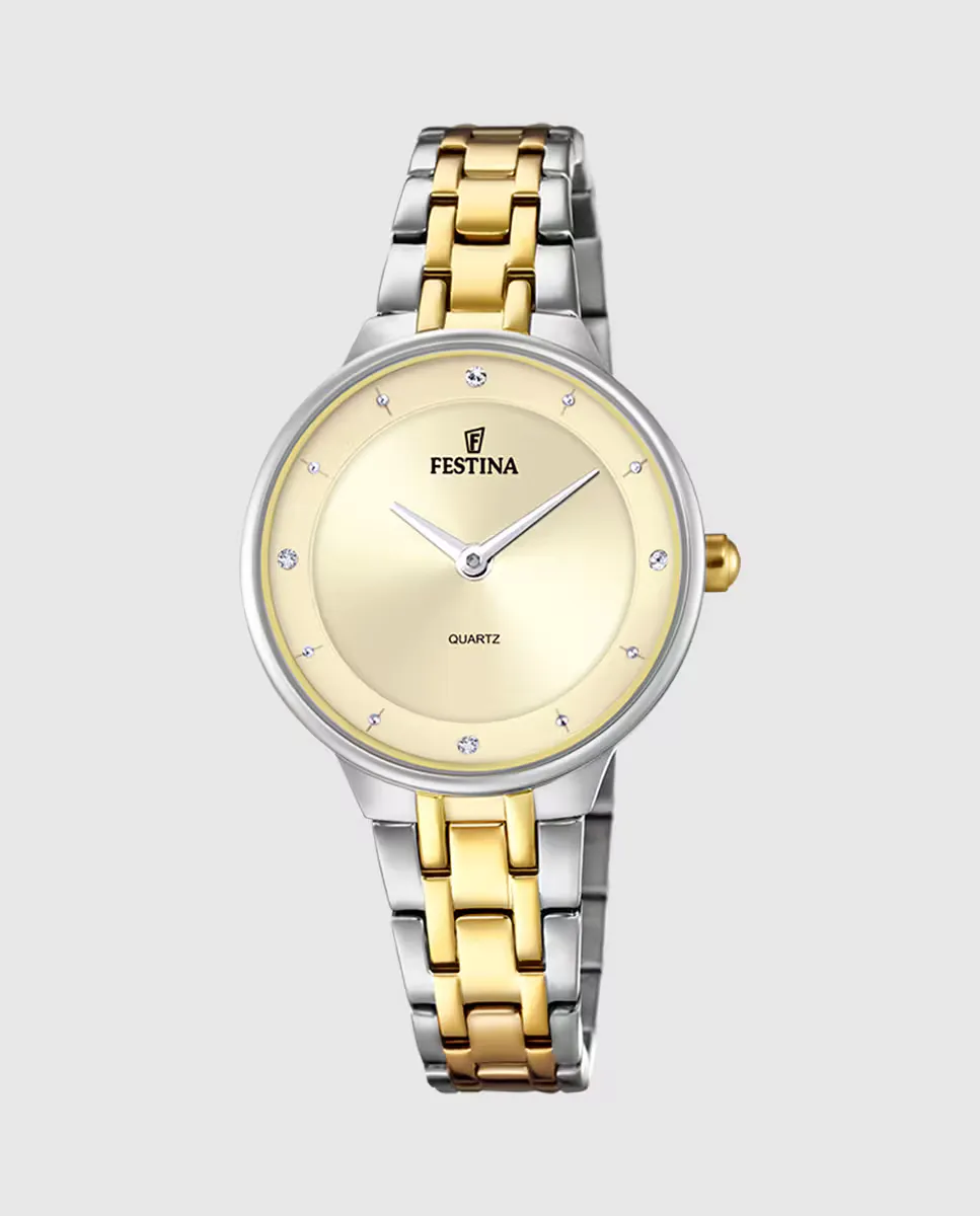 

Женские часы F20625/2 Mademoiselle из разноцветной стали Festina
