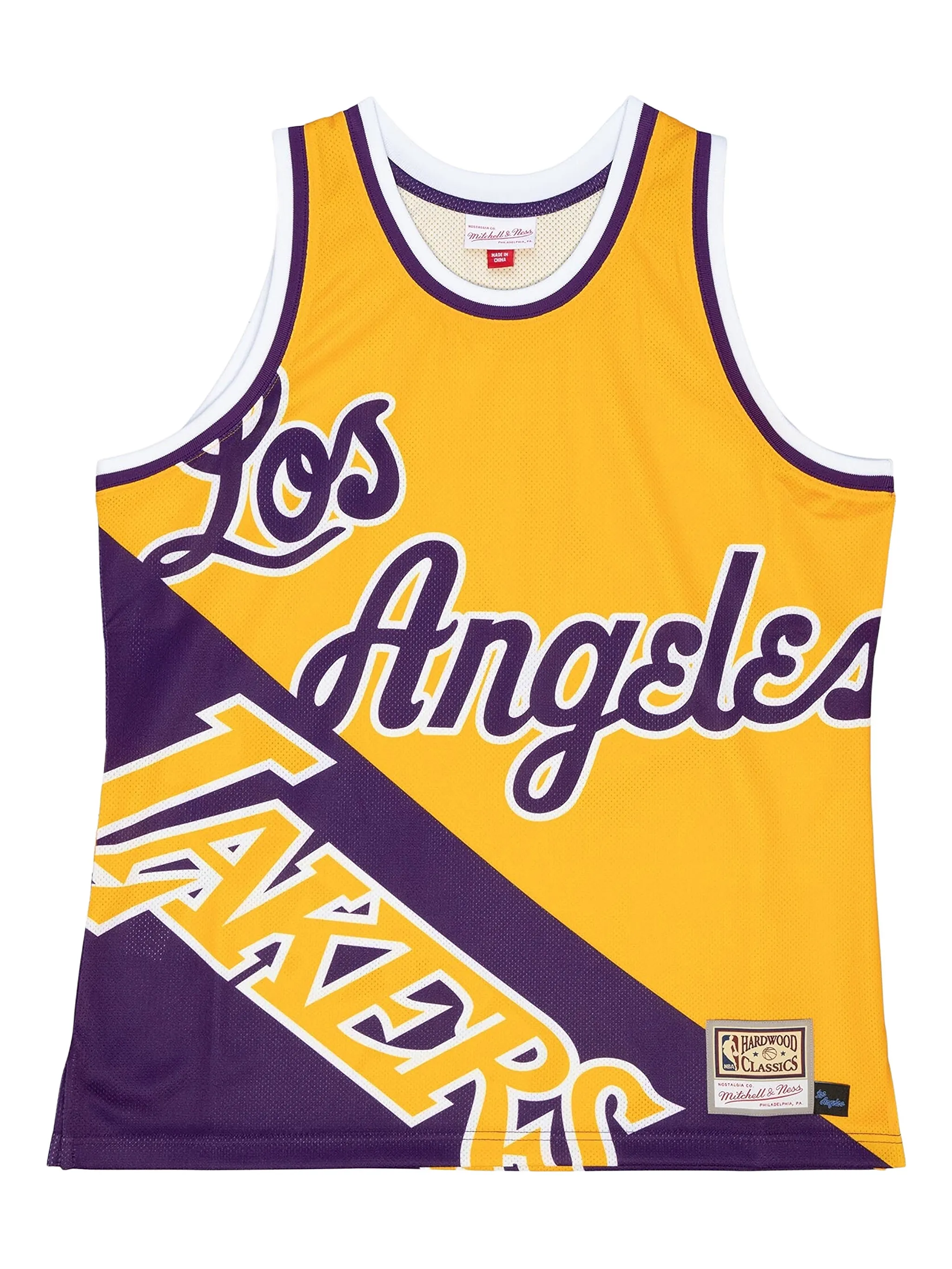

Топ Los Angeles Lakers Big Face 5.0 из коллаборации с NBA Mitchell & Ness, желтый