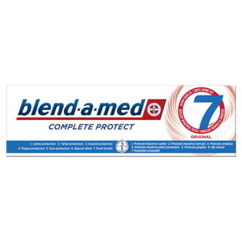 

Оригинальная зубная паста Complete Protect 7, 75 мл Blend-A-Med