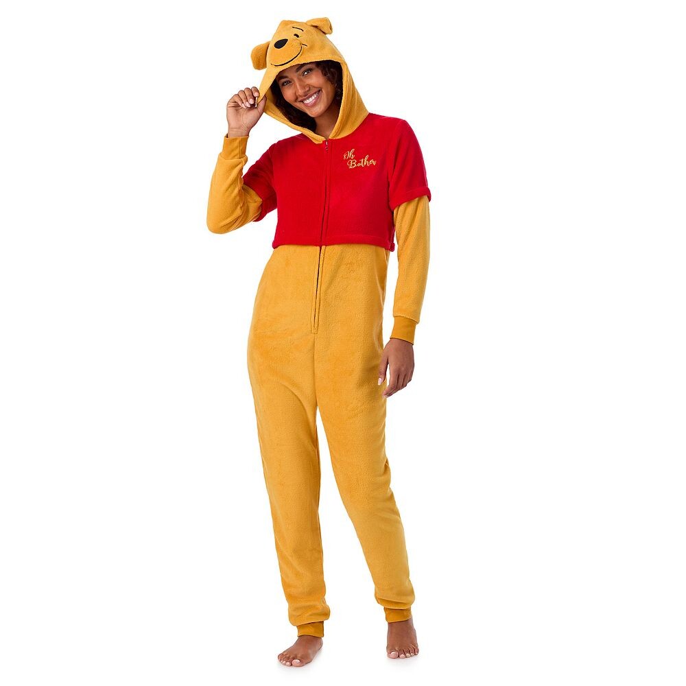 

Женская цельная пижама Disney's Winnie-The-Pooh Licensed Character, желтый