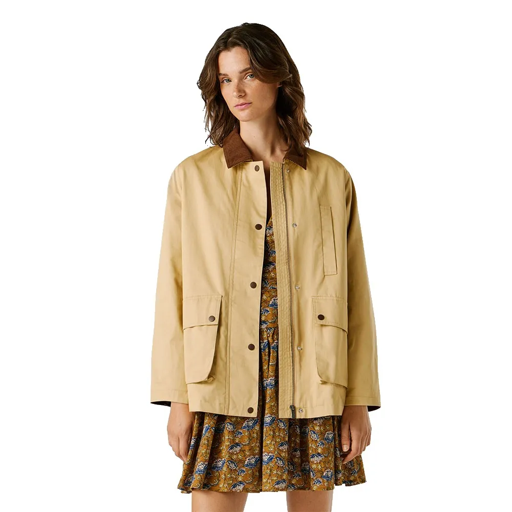 

Куртка Pepe Jeans Flory, бежевый