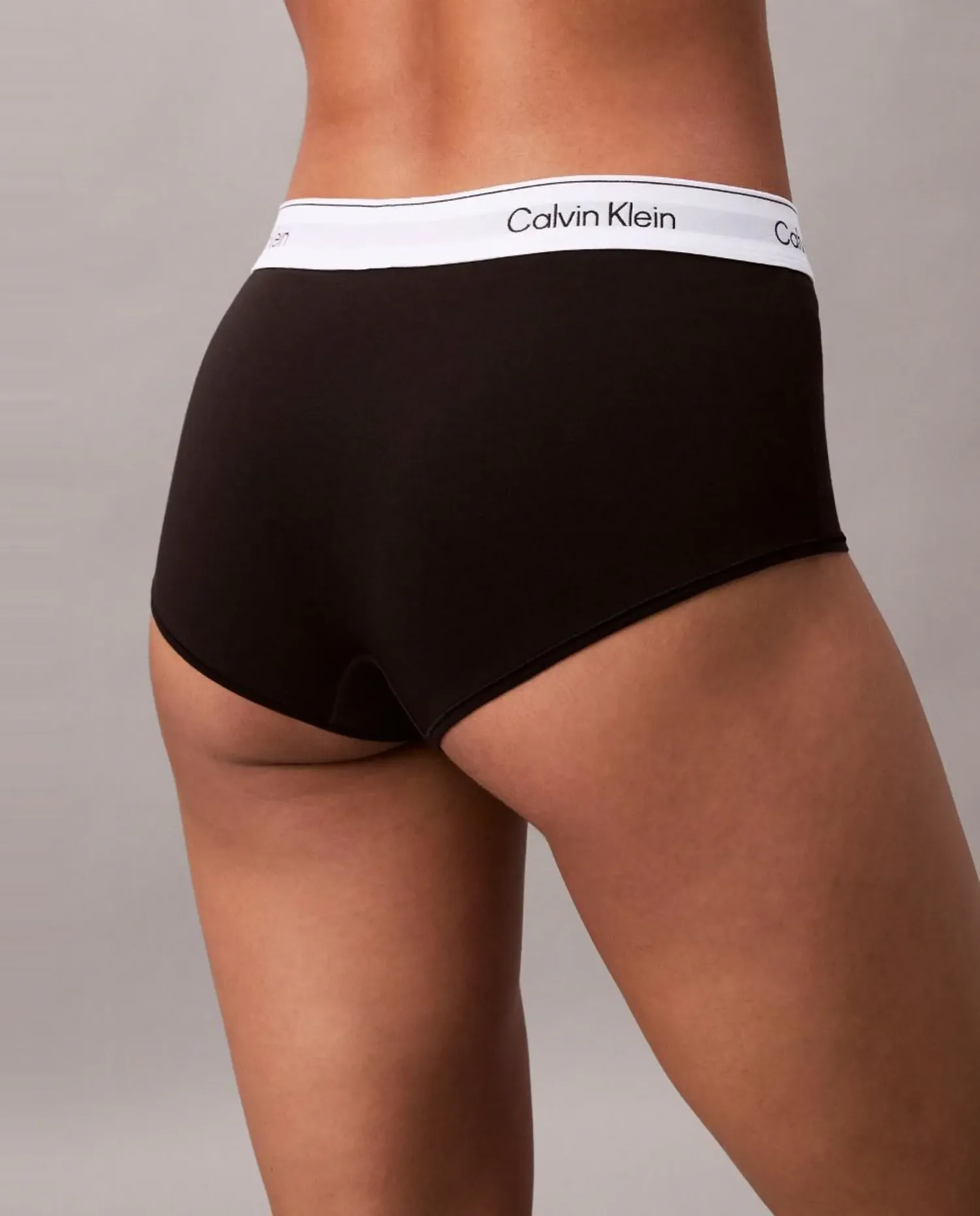 Шорты индивидуальные женские ICON COTTON MODAL Calvin Klein, черный — фото 2