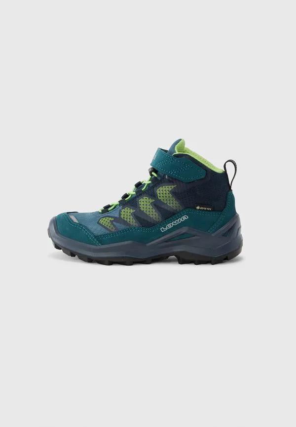 Ботинки для ходьбы maddox pro mid унисекс Lowa, Petrol/Limone