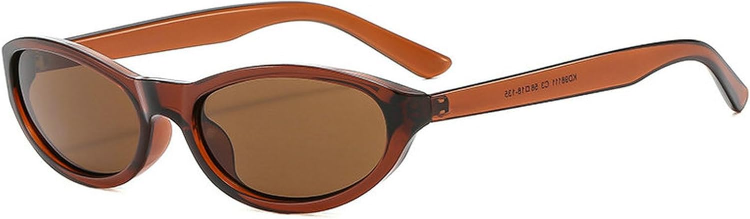 

Солнцезащитные очки COTIA маленького овального размера для женщин и мужчин, модель «кошачий глаз», винтажный стиль, индивидуальный дизайн, милые солнцезащитные очки, Tea