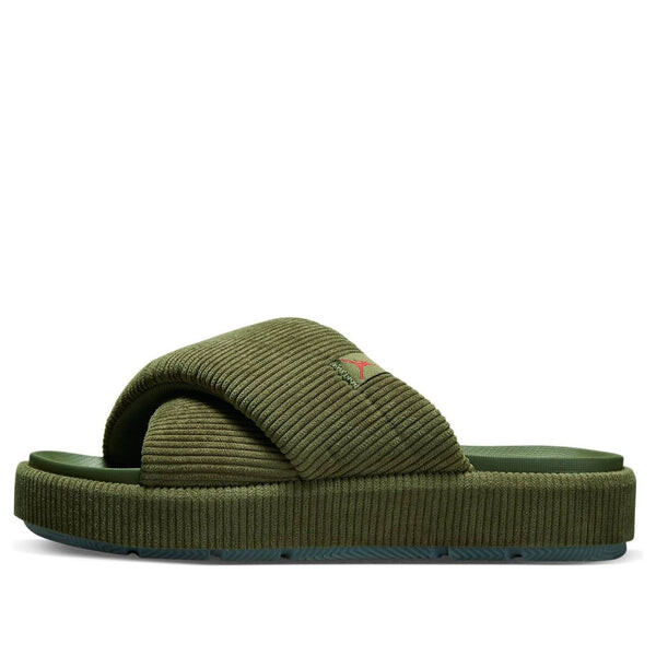 Тапочки sophia 'green' Air Jordan, зеленый