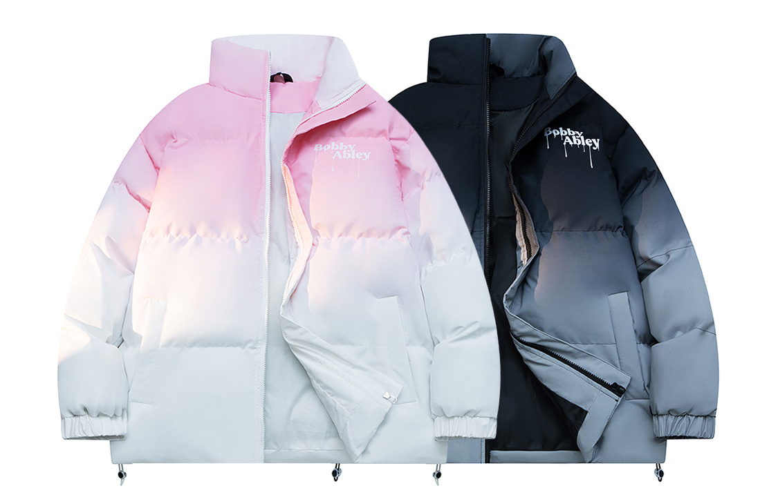 

BOBBY ABLEY Пуховик Unisex, 2 Pack (Gradient Black+Gradient Pink)